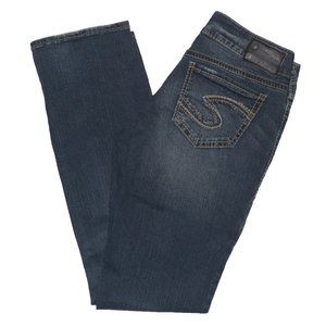 SILVER Suki 28x32 Mid Baby Boot Jeans